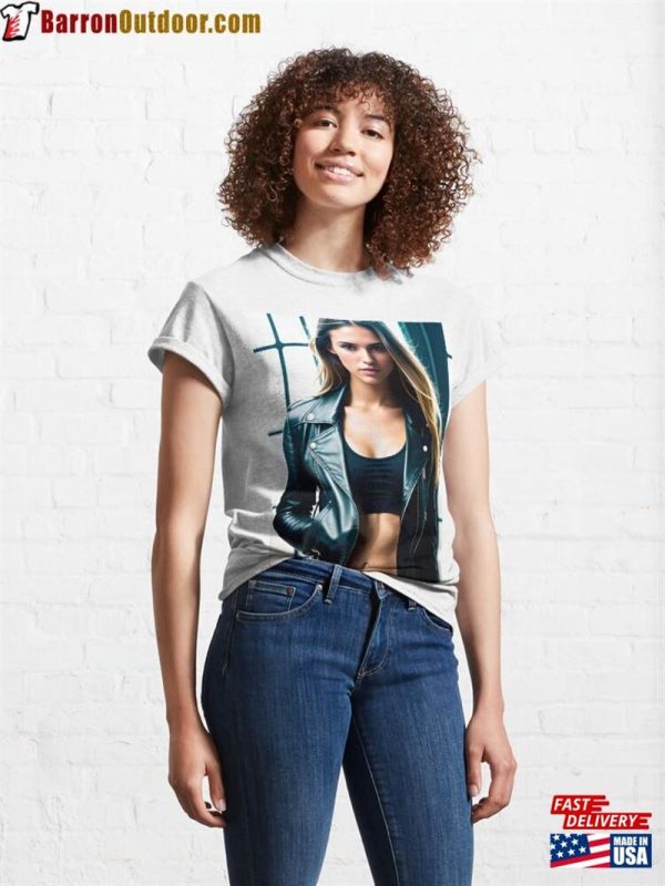 Fashion Modern Art Portrait Of A Beautiful Woman Wall Unisex Hoodie