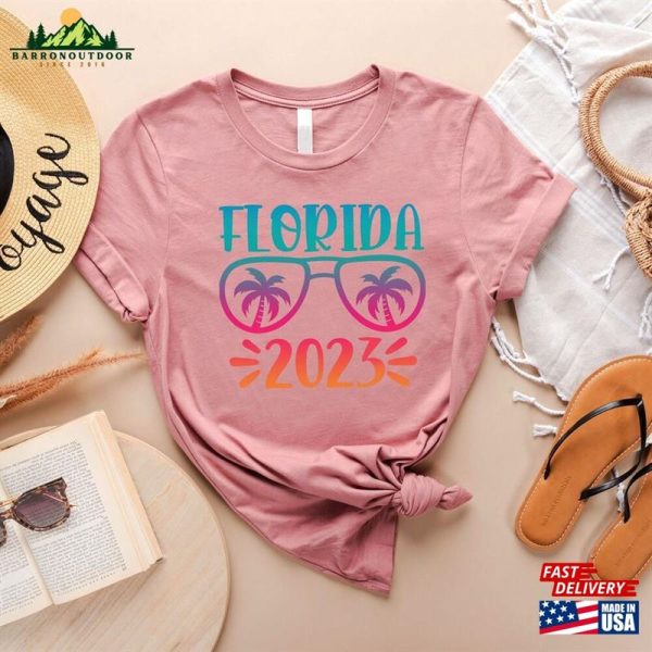 Florida 2023 Holiday T-Shirt Happy Holidays Tee State Shirt Sweatshirt