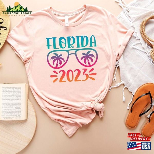 Florida 2023 Holiday T-Shirt Happy Holidays Tee State Shirt Sweatshirt