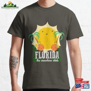 Florida Is The Sunshine State Classic T-Shirt Hoodie Unisex