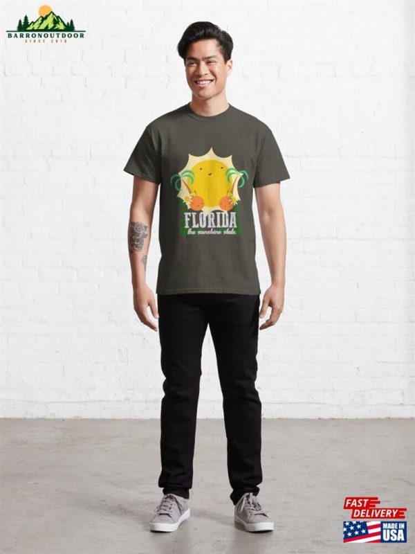 Florida Is The Sunshine State Classic T-Shirt Hoodie Unisex