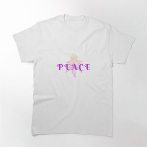 Flower Of Peace Classic T-Shirt Unisex