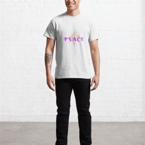 Flower Of Peace Classic T Shirt Unisex 4