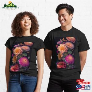 Flowers Art 03 Classic T Shirt Hoodie 3