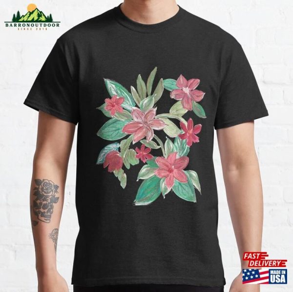 Flowers Meadow Pastels Painting Classic T-Shirt Hoodie