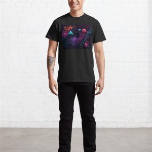 Flowery Fusion Of Shapes Classic T Shirt Sweatshirt 4