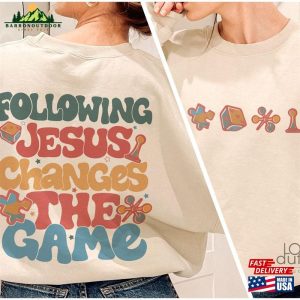 Following Jesus Changes The Game Shirt Vbs Crew 2023 T Shirt Vacation Bible School Tee Unisex Classic 3