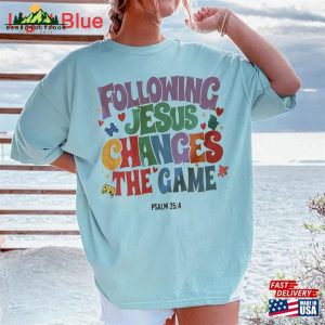 Following Jesus Changes The Game Shirt Vbs Twists And Turns 2023 Crew Hoodie Classic 4