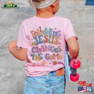 Following Jesus Changes The Game Vbs Vacation Bible School Christian Kids Unisex T Shirt 4