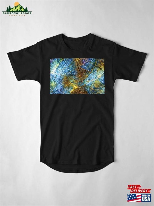 Fracture Abstract Long T-Shirt Unisex Sweatshirt