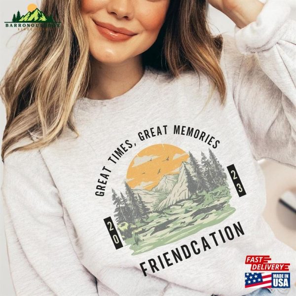 Friendcation Shirt Travel Buddies Tshirt Bestie Trip T-Shirt Unisex