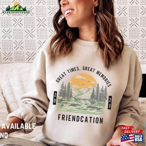 Friendcation Shirt Travel Buddies Tshirt Bestie Trip T-Shirt Unisex