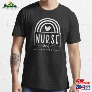 Funny Nurse Shirt Pediatric Doctor Essential T-Shirt Sweatshirt Hoodie