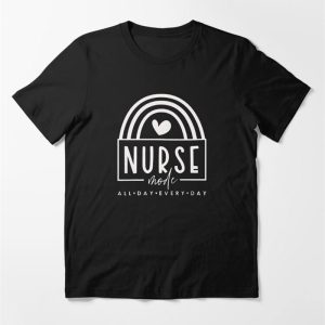 Funny Nurse Shirt Pediatric Doctor Essential T-Shirt Sweatshirt Hoodie