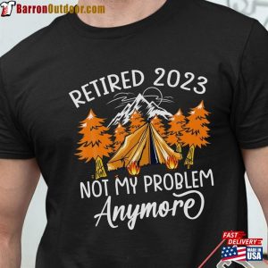 Funny Retirement 2023 For Camping Lovers T-Shirt Classic Hoodie