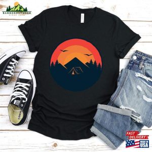 Funny T-Shirt Camping Shirt For Family Camp Life Unisex