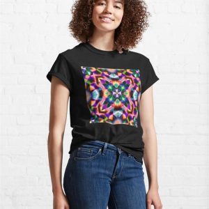 Gem Mandala Summer Garden Classic T Shirt Unisex 4