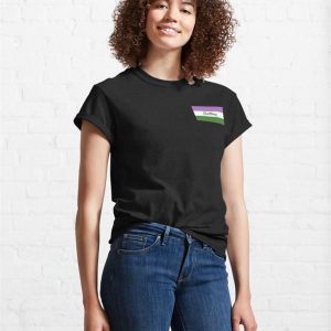 Genderqueer She They Flag Classic T Shirt 4