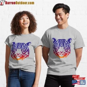 Geometric Tiger Face Classic T-Shirt Unisex