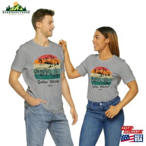 Gettinhitched 2023 Unisex Jersey Short Sleeve Tee Camping Lovers Outdoor Enthusiast Sweatshirt 4