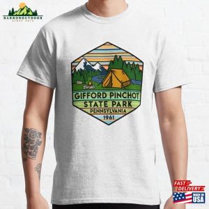 Gifford Pinchot State Park Pennsylvania Hexagon Classic T-Shirt Unisex