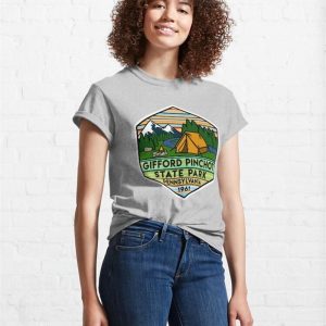 Gifford Pinchot State Park Pennsylvania Hexagon Classic T Shirt Unisex 4