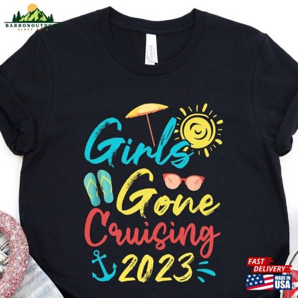 Girls Gone Cruising 2023 Shirt Cruise Vacation Trip T-Shirt Sweatshirt