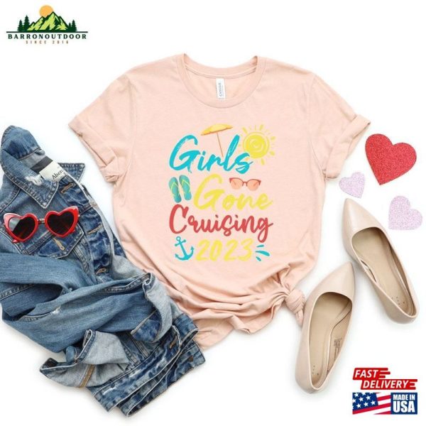 Girls Gone Cruising 2023 Shirt Cruise Vacation Trip T-Shirt Sweatshirt