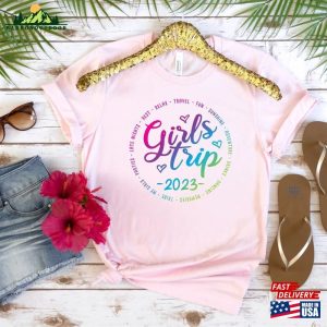 Girls Trip 2023 Shirts Vacation Shirt Cheaper Than Therapy Classic Unisex