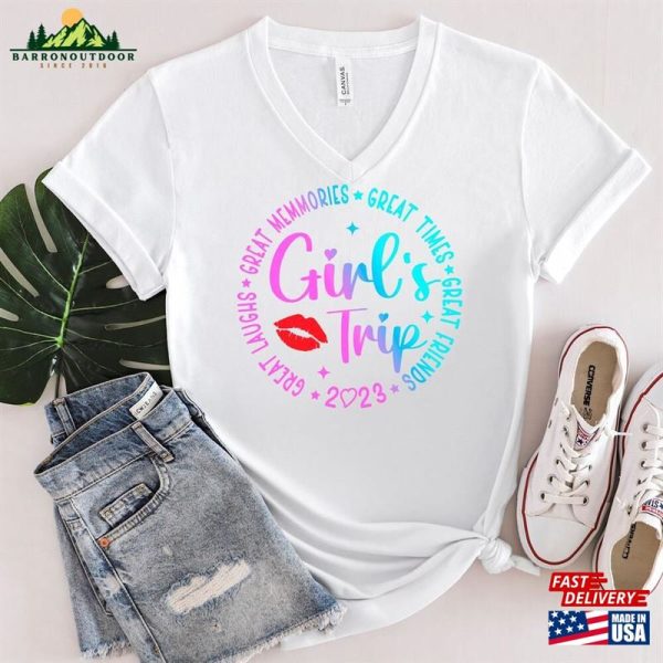 Girls Trip 2023 Tank Top Shirt Best Friends Hoodie T-Shirt