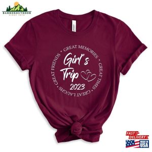 Girls Trip Shirts 2023 Travel Shirt Classic Hoodie 3