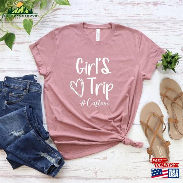 Girls Trip T-Shirts Camping Buddies Gift Shirt Sweatshirt Unisex