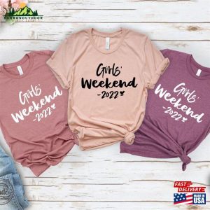 Girls Weekend 2023 Shirt Trip Party T Shirts Vacation Unisex Classic 4