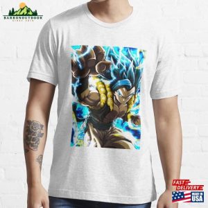 Gogeta Super Saiyan Blue Evolved Dragon Ball Heroes Fanart Essential T-Shirt Hoodie Classic