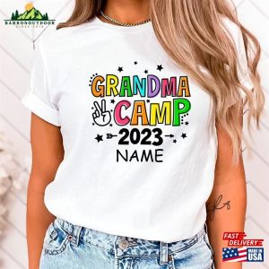 Grandma Camp 2023 Personalized Shirt Summer Unisex Hoodie 3