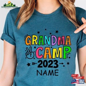 Grandma Camp 2023 Personalized Shirt Summer Unisex Hoodie 4