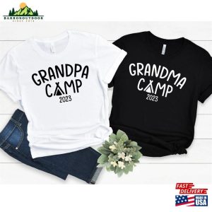 Grandpa Camp Shirt Grandma Camping Classic Hoodie 3