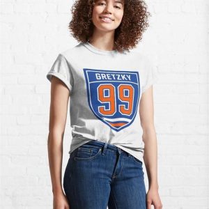 Gretzky 99 Emblem Classic T Shirt Sweatshirt Hoodie 4