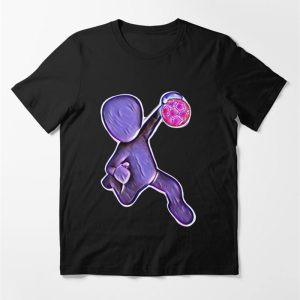 Handball Player Purple Silhouette Essential T-Shirt Classic Hoodie