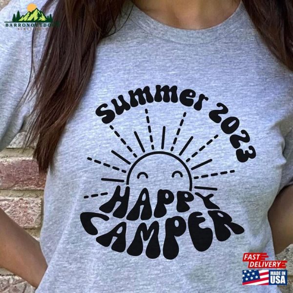 Happy Camper Shirt Camping Classic Sweatshirt