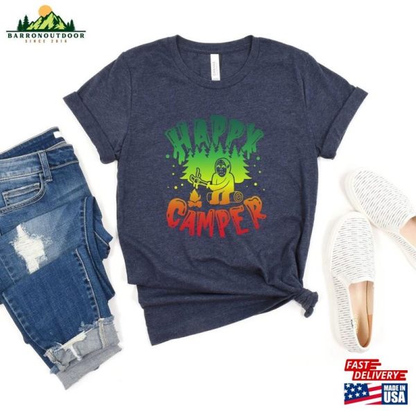 Happy Camper Shirt Camping Lover 2023 Sweatshirt Hoodie