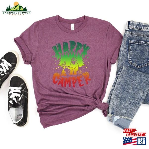 Happy Camper Shirt Camping Lover 2023 Sweatshirt Hoodie