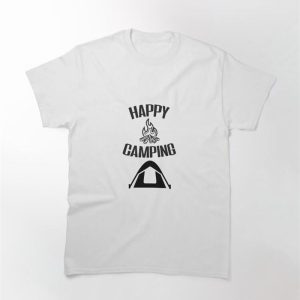 Happy Camping For Friends And Family At The End Of Year Classic T-Shirt Hoodie Unisex