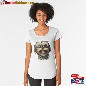 Happy Dog Premium Scoop T-Shirt Sweatshirt