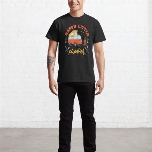 Happy Little Camper Fire And Camping Car Classic T Shirt Sweatshirt 4