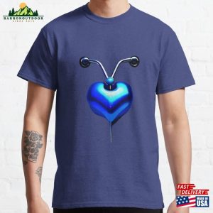 Headphones Heart Classic T-Shirt Hoodie