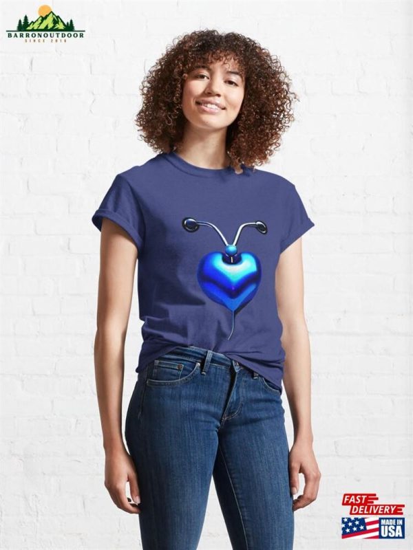 Headphones Heart Classic T-Shirt Hoodie