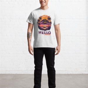 Hello Adventure Classic T Shirt Unisex 3