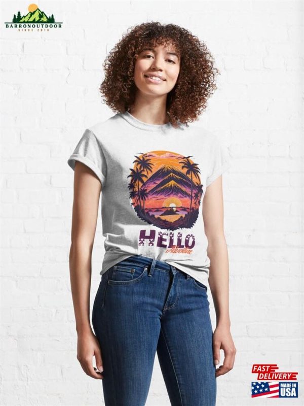 Hello Adventure Classic T-Shirt Unisex