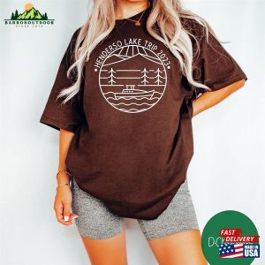 Henderson Lake Trip 2023 Shirts Friends Apparel Happy Camper T Shirt Hoodie 4